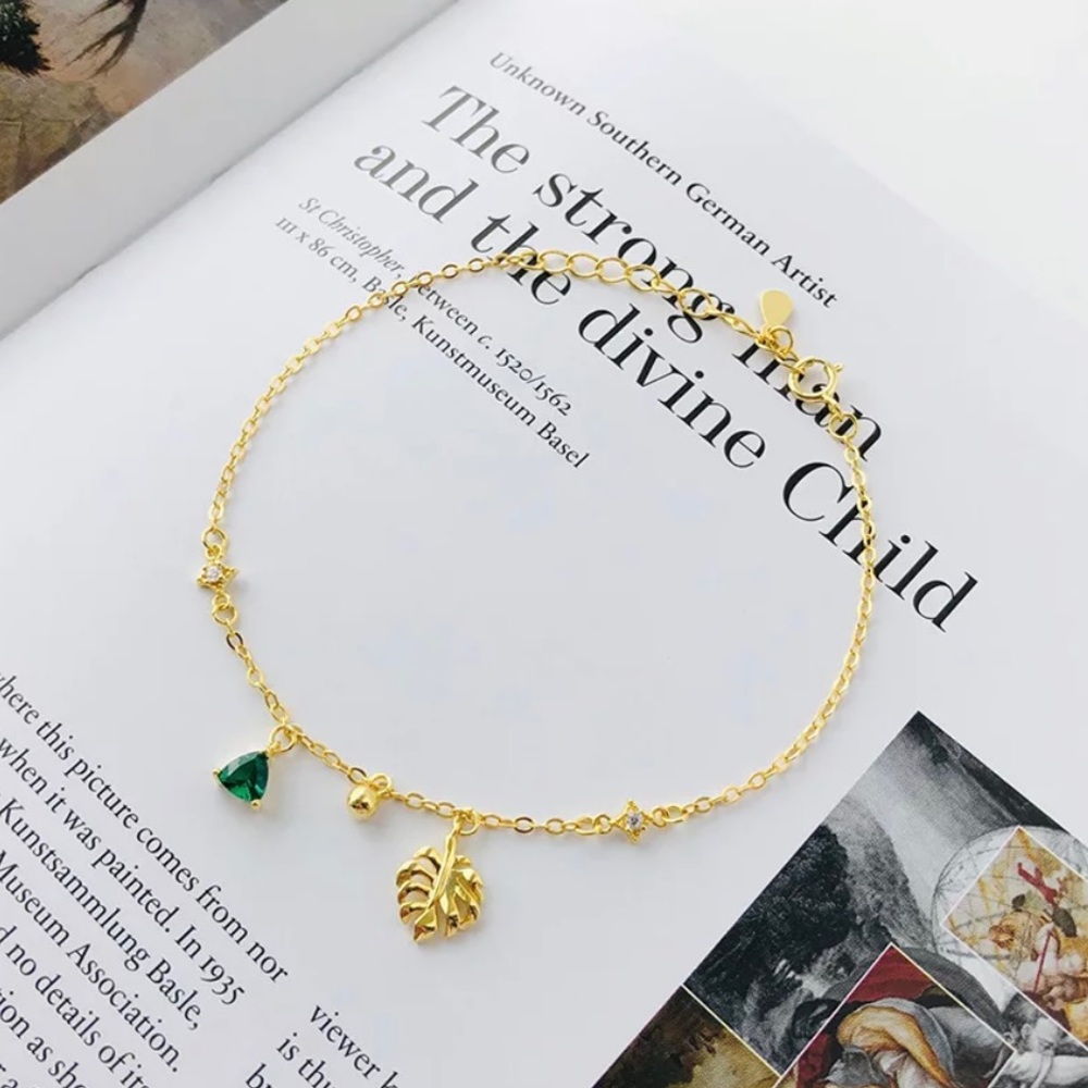 Green Zircon Bracelet